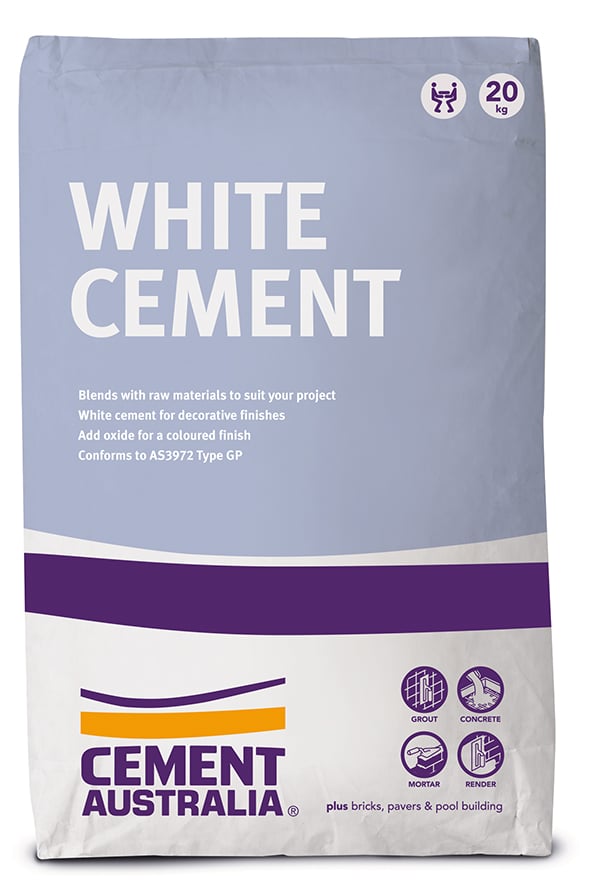 White Cement 20kg Smart Stone Landscape Supplies